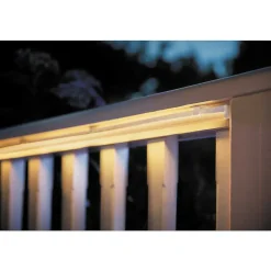 Philips Hue Lot De 2 Bandes Led D'Exterieur Transparent, 1 Lumiere, Changeur De Couleurs