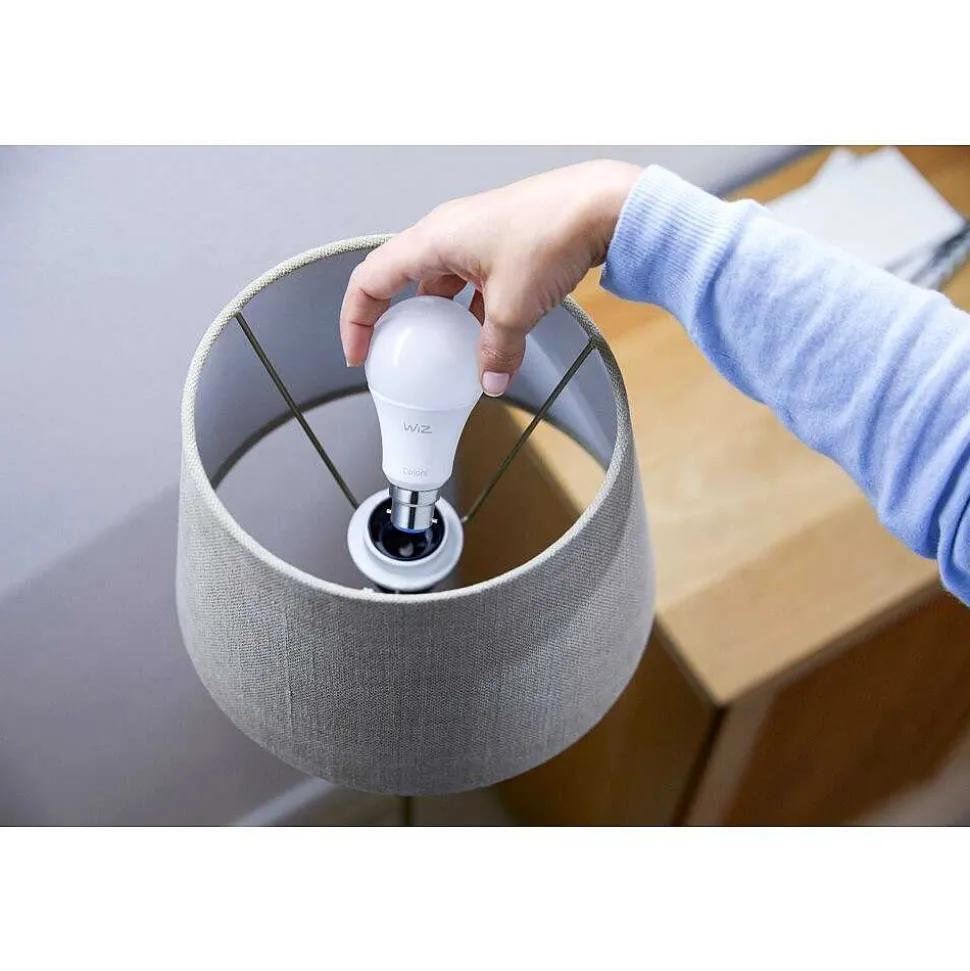 Philips Wiz Lot De 2 Led E27 8 Watt 2200 - 6500 Kelvin 806 Lumen