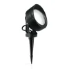 Pique De Terre Ideallux Tommy Noir, 1 Lumiere