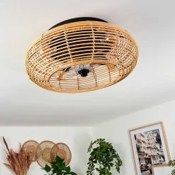 Plafonnier 50 Cm Mulstrand Noir, 4 Lumieres