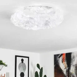 Plafonnier Adegoiva Led Blanc, 1 Lumiere