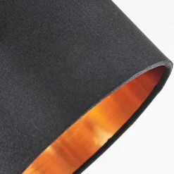 Plafonnier Alsen Bois Fonce, Noir, 3 Lumieres