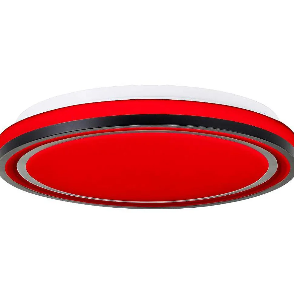 Plafonnier Brilliant Cloe Led Blanc, 1 Lumiere, Telecommandes