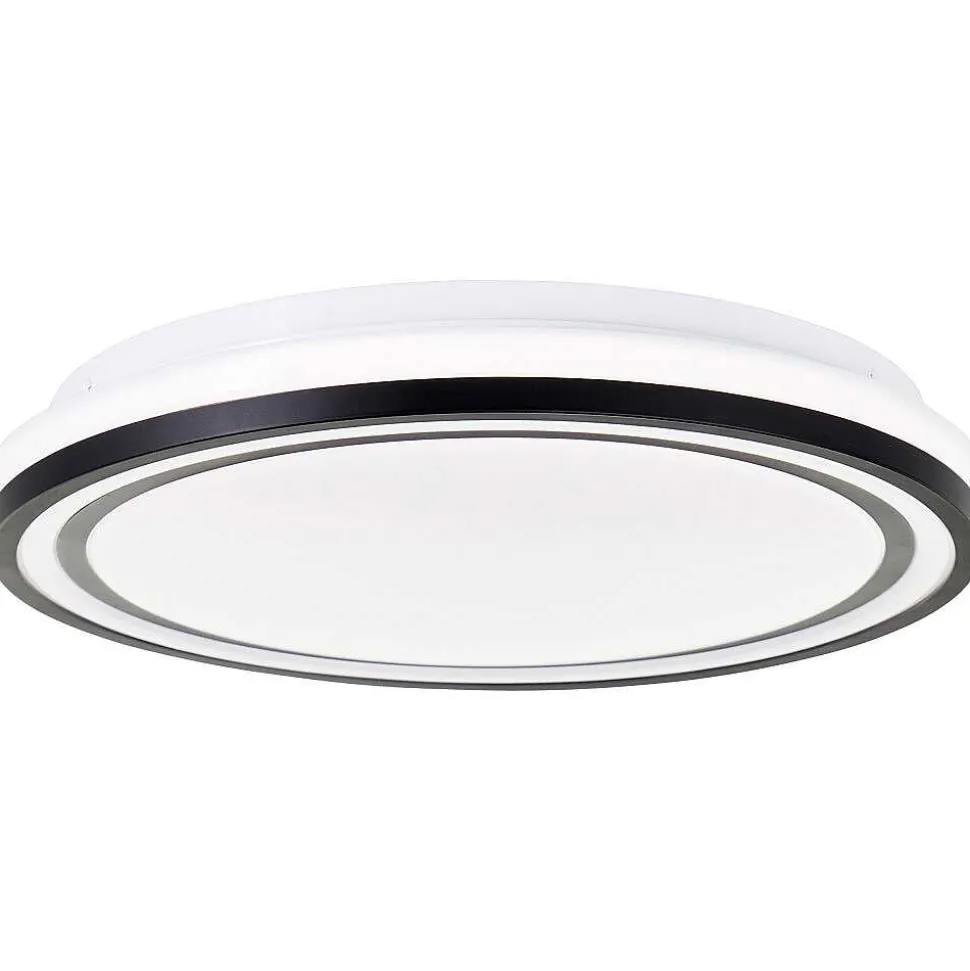 Plafonnier Brilliant Cloe Led Blanc, 1 Lumiere, Telecommandes