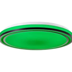 Plafonnier Brilliant Cloe Led Blanc, 1 Lumiere, Telecommandes