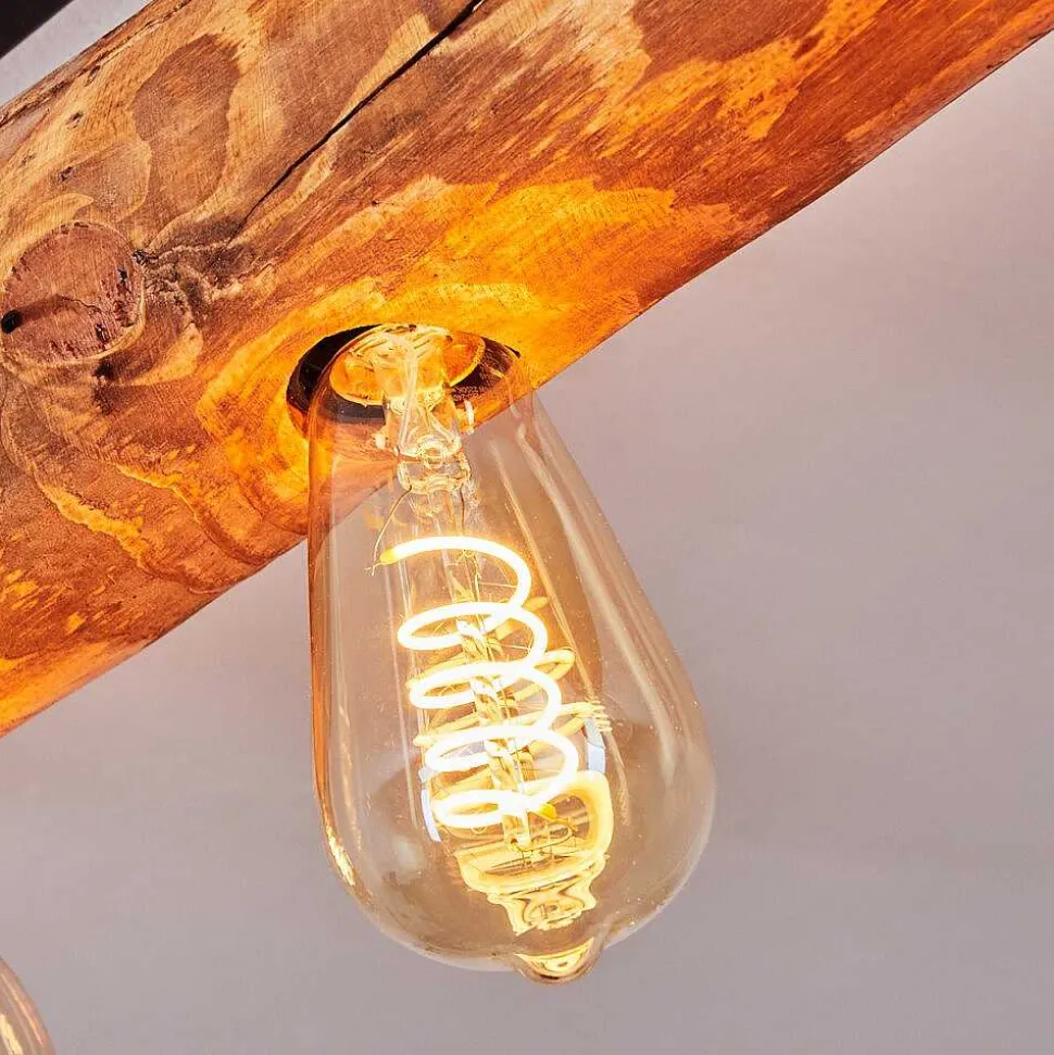 Plafonnier Canedo Noir, 4 Lumieres