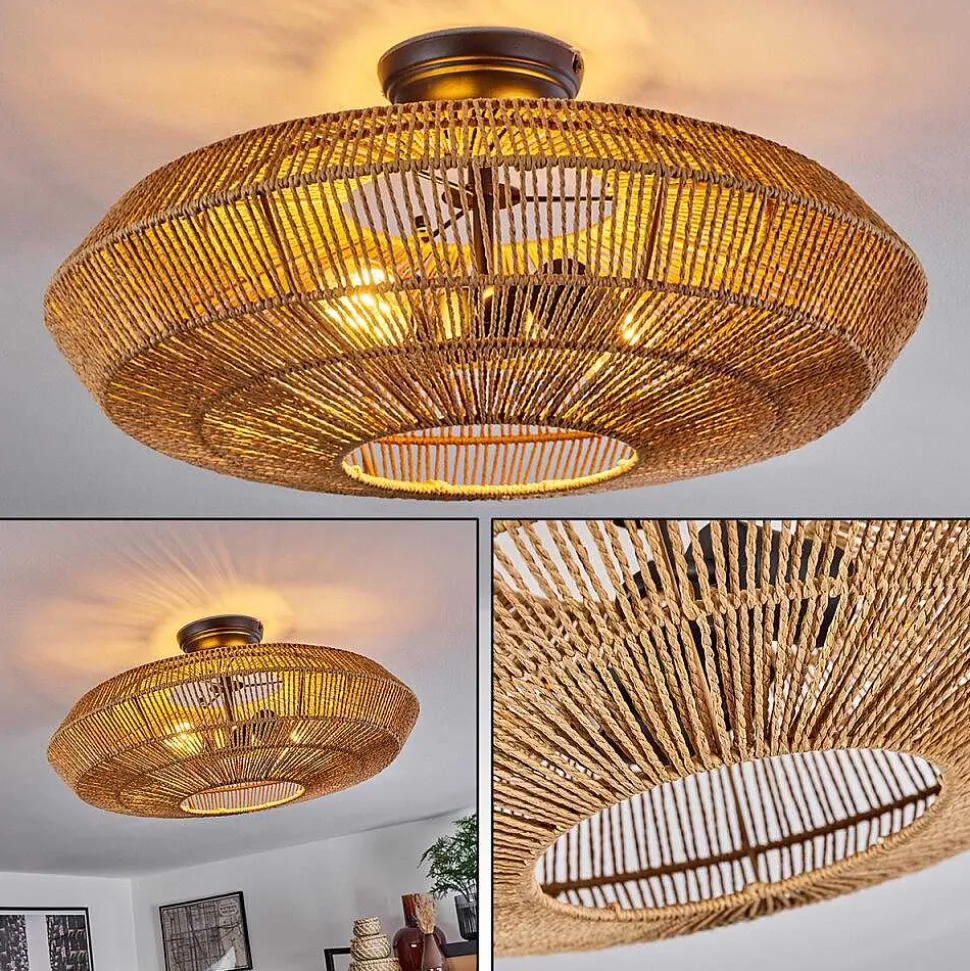 Plafonnier Cassano Ecru, 2 Lumieres