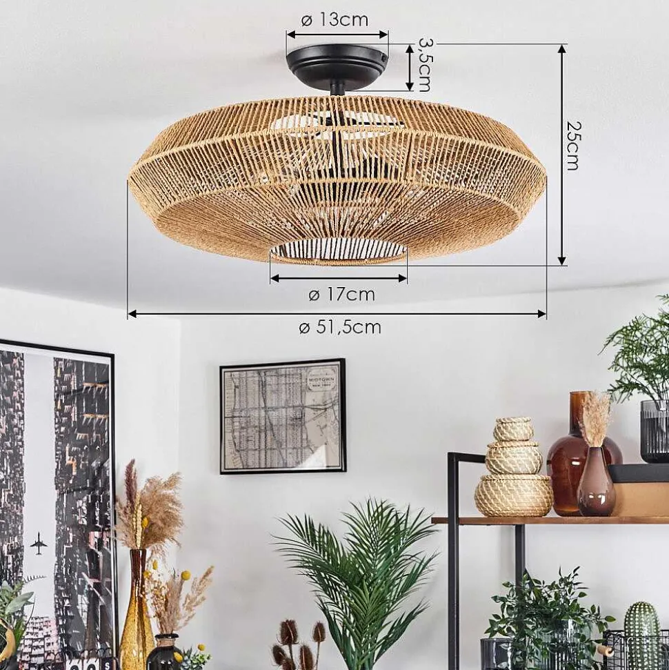 Plafonnier Cassano Ecru, 2 Lumieres