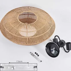 Plafonnier Cassano Ecru, 2 Lumieres