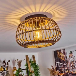 Plafonnier Combeima Noir, 1 Lumiere