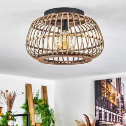 Plafonnier Combeima Noir, 1 Lumiere