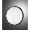 Plafonnier D'Exterieur Fabas Luce Olly Led Noir, 1 Lumiere