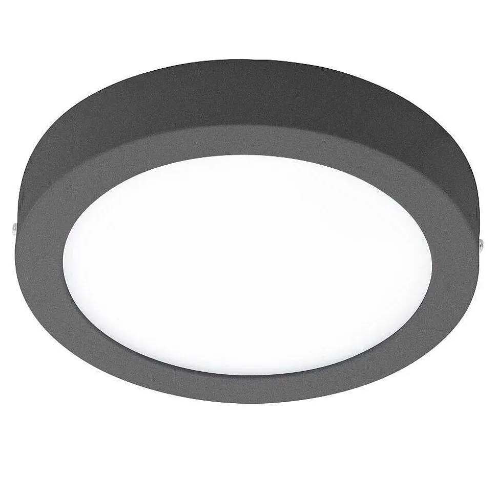 Plafonnier Eglo Argolis Led Anthracite, 1 Lumiere
