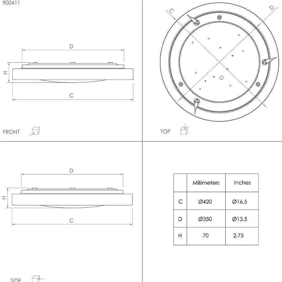 Plafonnier Eglo Montemorelos-Z Led Noir, 1 Lumiere, Changeur De Couleurs