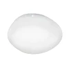 Plafonnier Eglo Silerascw Led Blanc, 1 Lumiere, Telecommandes, Changeur De Couleurs