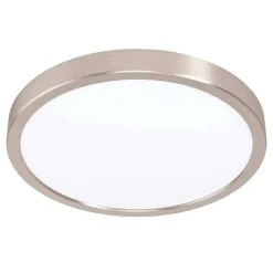 Plafonnier Eglo-Leuchten Fueva-Z Led Nickel Mat, 1 Lumiere