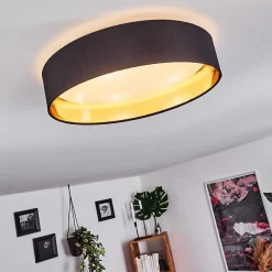 Plafonnier Elsa Led Blanc, 1 Lumiere
