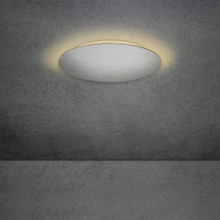 Plafonnier Escale Blade Led Argente, 1 Lumiere