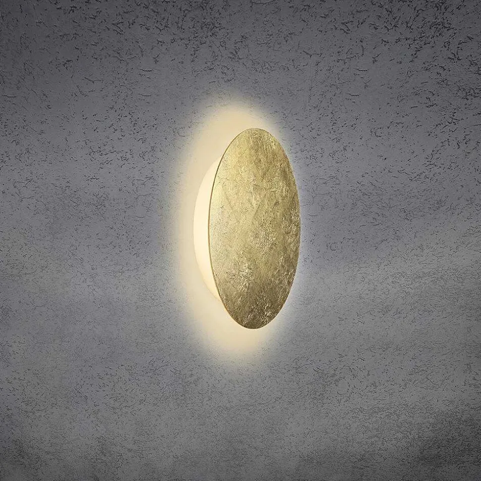 Plafonnier Escale Blade Led Or, 1 Lumiere