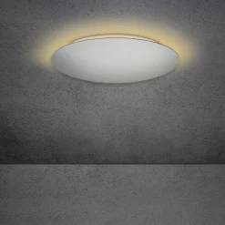 Plafonnier Escale Blade Led Argente, 1 Lumiere