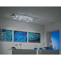Plafonnier Escale Spot It Led Aluminium, 4 Lumieres