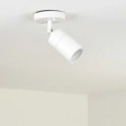 Plafonnier Exterieur Aketohoin Led Blanc, 1 Lumiere