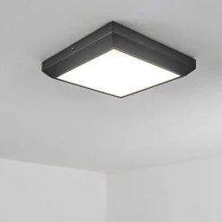 Plafonnier Exterieur Alkmaar Led Anthracite, 1 Lumiere