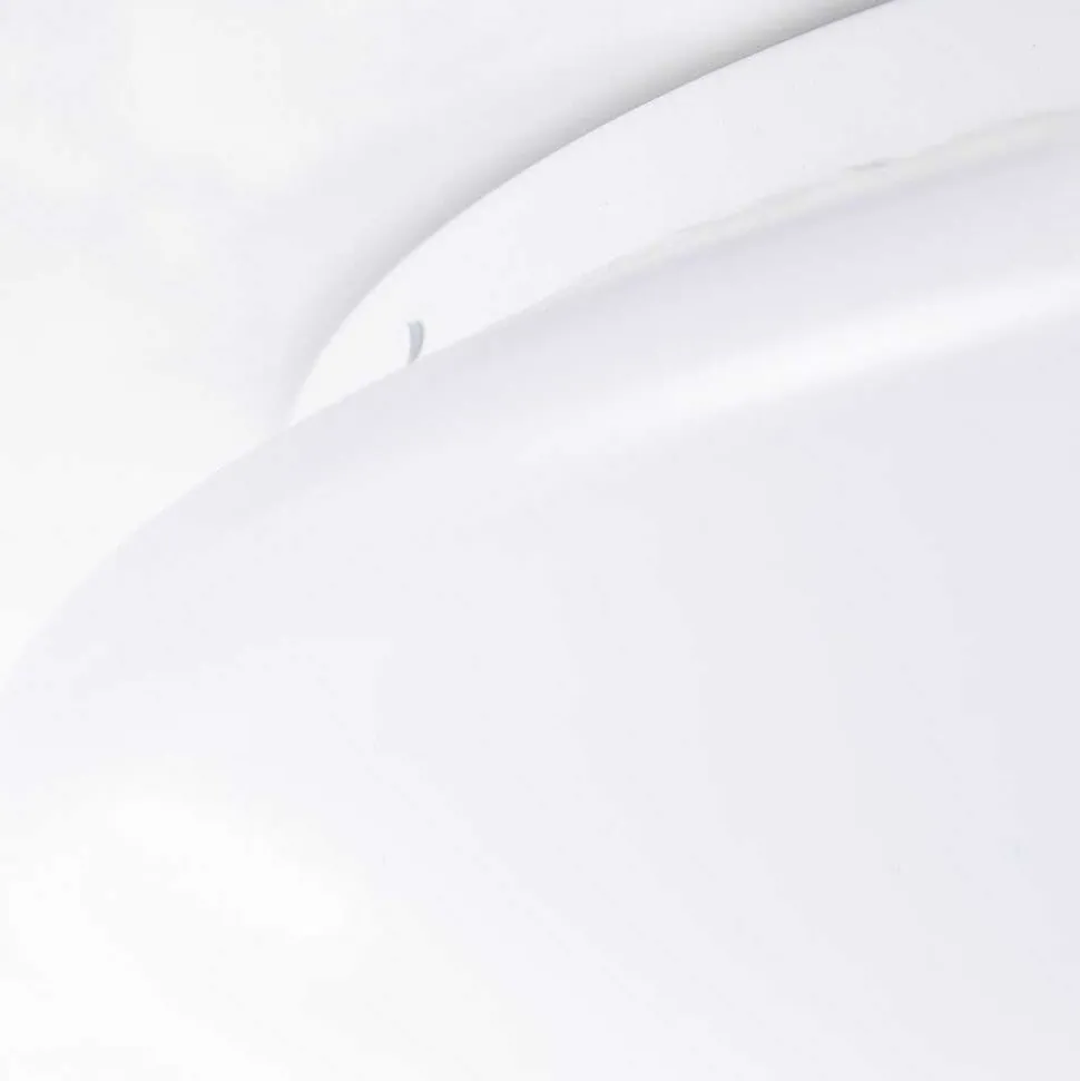 Plafonnier Exterieur Brilliant Farly Blanc, 1 Lumiere