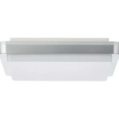 Plafonnier Exterieur Brilliant Devora Led Argente, 1 Lumiere