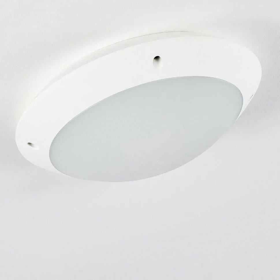 Plafonnier Exterieur Grafton Blanc, 1 Lumiere