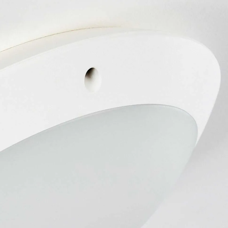 Plafonnier Exterieur Grafton Blanc, 1 Lumiere