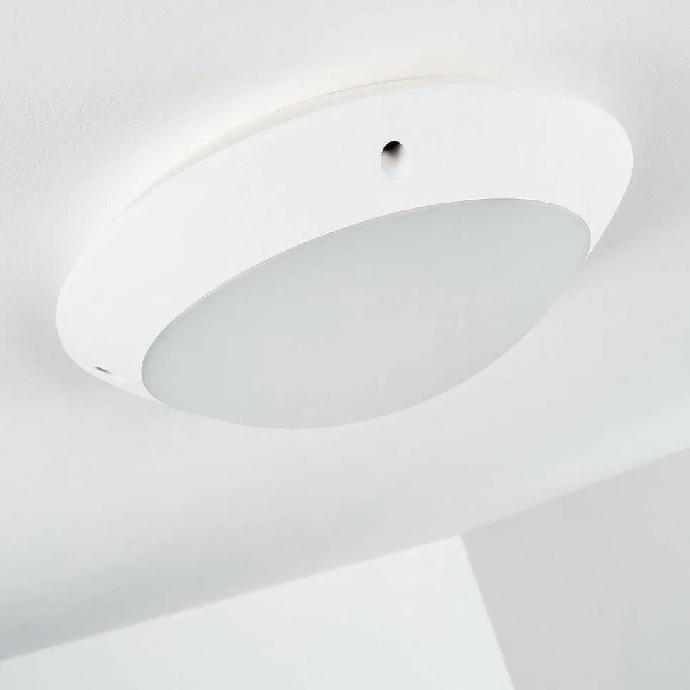 Plafonnier Exterieur Grafton Blanc, 1 Lumiere