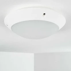 Plafonnier Exterieur Grafton Blanc, 1 Lumiere