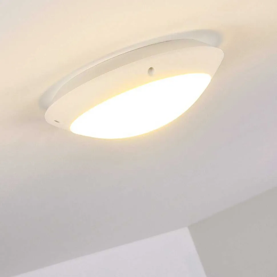 Plafonnier Exterieur Grafton Blanc, 1 Lumiere