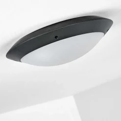 Plafonnier Exterieur Grafton Anthracite, 2 Lumieres