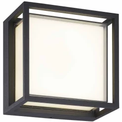 Plafonnier Exterieur Mantra Chamonix Led Gris, 1 Lumiere