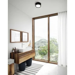 Plafonnier Exterieur Nordlux Ava Led Noir, 1 Lumiere