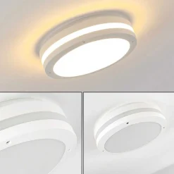 Plafonnier Exterieur Wollongong Led Blanc, 1 Lumiere
