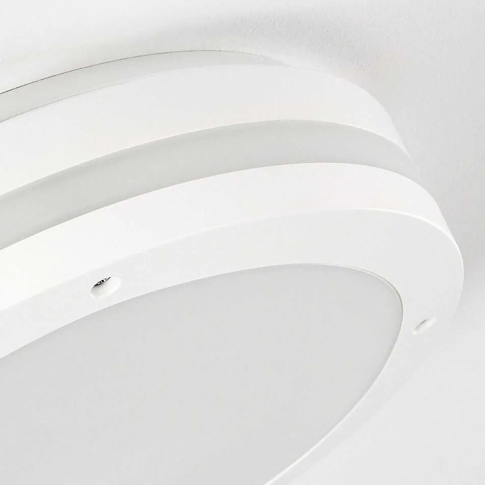 Plafonnier Exterieur Wollongong Led Blanc, 1 Lumiere