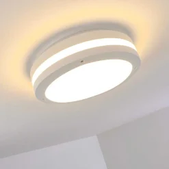 Plafonnier Exterieur Wollongong Led Blanc, 1 Lumiere