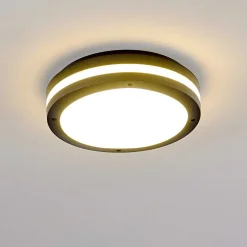 Plafonnier Exterieur Wollongong Led Anthracite, 1 Lumiere