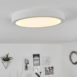 Plafonnier Finsrud Led Blanc, 1 Lumiere