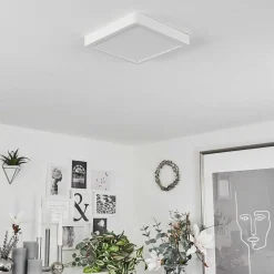 Plafonnier Finsrud Led Blanc, 1 Lumiere