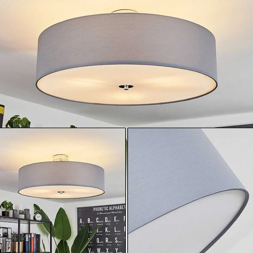 Plafonnier Foggia Chrome, 3 Lumieres