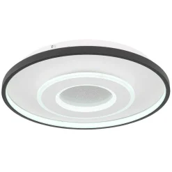 Plafonnier Globo Brienna Led Blanc, 1 Lumiere, Telecommandes