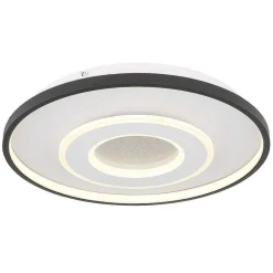 Plafonnier Globo Brienna Led Blanc, 1 Lumiere, Telecommandes