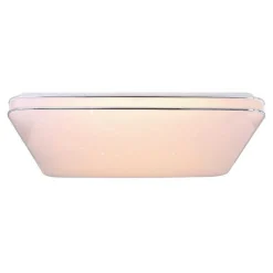 Plafonnier Globo Lassy Led Blanc, 1 Lumiere, Telecommandes