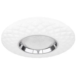 Plafonnier Globo Rita Led Blanc, 1 Lumiere, Telecommandes