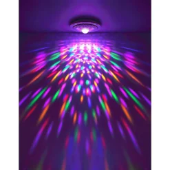 Plafonnier Globo Santina Led Blanc, 1 Lumiere, Telecommandes