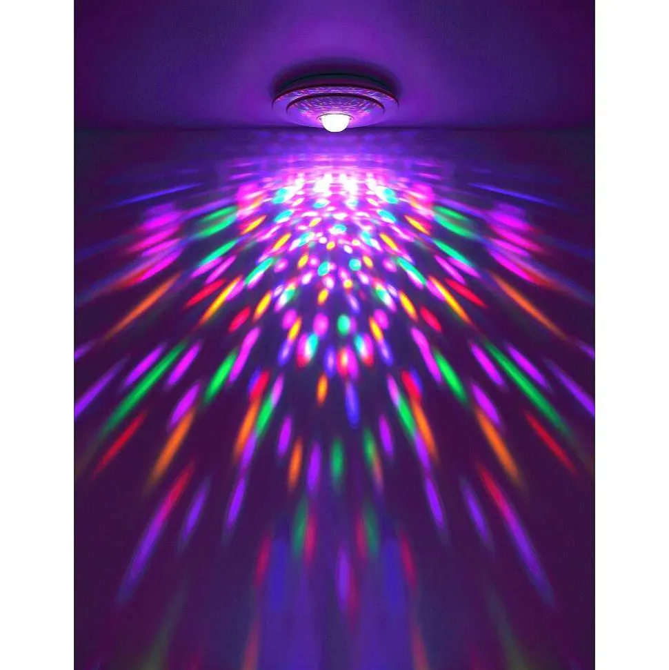 Plafonnier Globo Santina Led Blanc, 1 Lumiere, Telecommandes